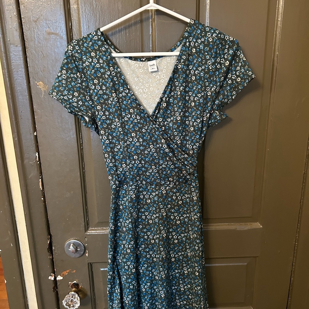 TWIK V neck floral mini dress